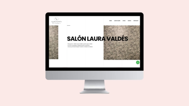 LyBe Creators – desarrollo web y diseño web Salón Laura Valdés