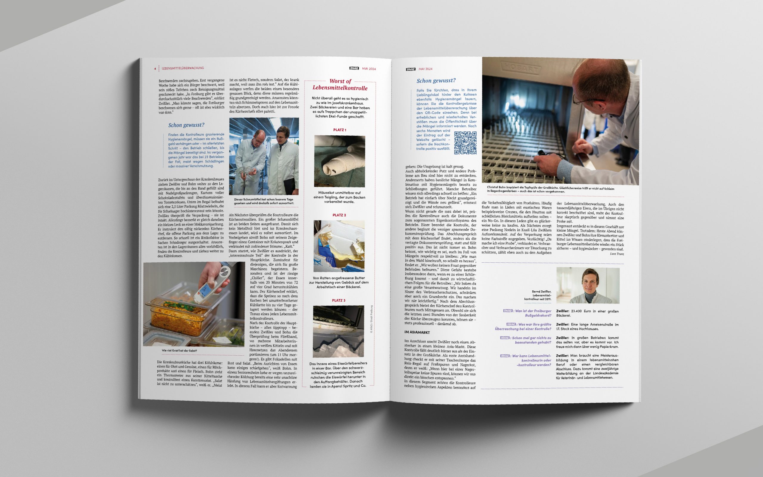 Art Direction y Diseño de la revista MAZ by LyBe Creators