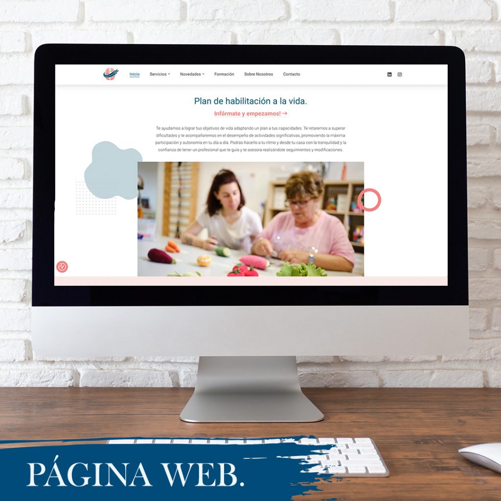 Blog de LyBe Creators: Página Web para Aferentas un centro de rehabilitación neurológica en Asturias hecho por LyBe Creators